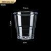 Zhuchuang Jingpin 200ml Thickened Disposable Clear Plastic Cups