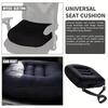 Height Boost Car Seat Cushion Thickened Pad With Non-slip Bottom Comfort Support For Short Drivers And Elderly Users Auto Seat Pad