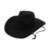 Unisex Western Hat Retro Wide for Outdoor Travel and Versatile Everyday Wear