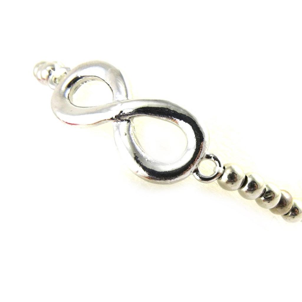 Les Trésors De Lily [M6163] - Brățară elastică „Infinity” din argint