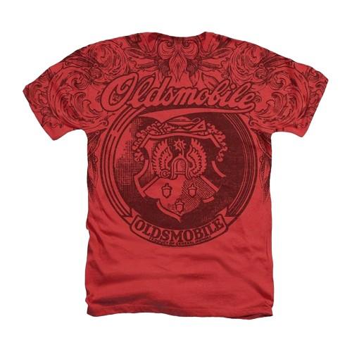 Oldsmobile Unisex Adult Vintage Logo Heather T-Shirt