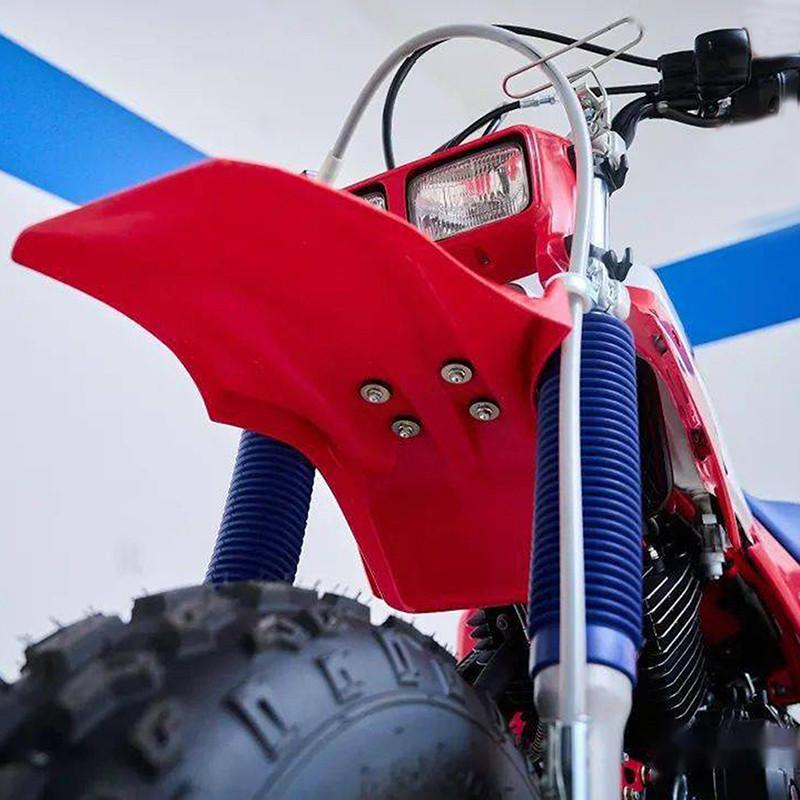 Motorcycle Rubber Front Fork Shock Boot Dust Cover Protection for Honda ATC 250R 1983-1986 Motorbike Accessories