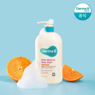 Dermabee Daily Moisture Body Wash Juicy Mandarin 1000ml