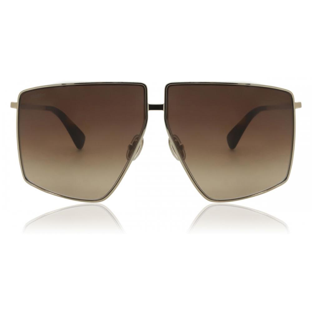 

Max Mara Mm0026 32f Women Sunglasses Gold/64-9-135