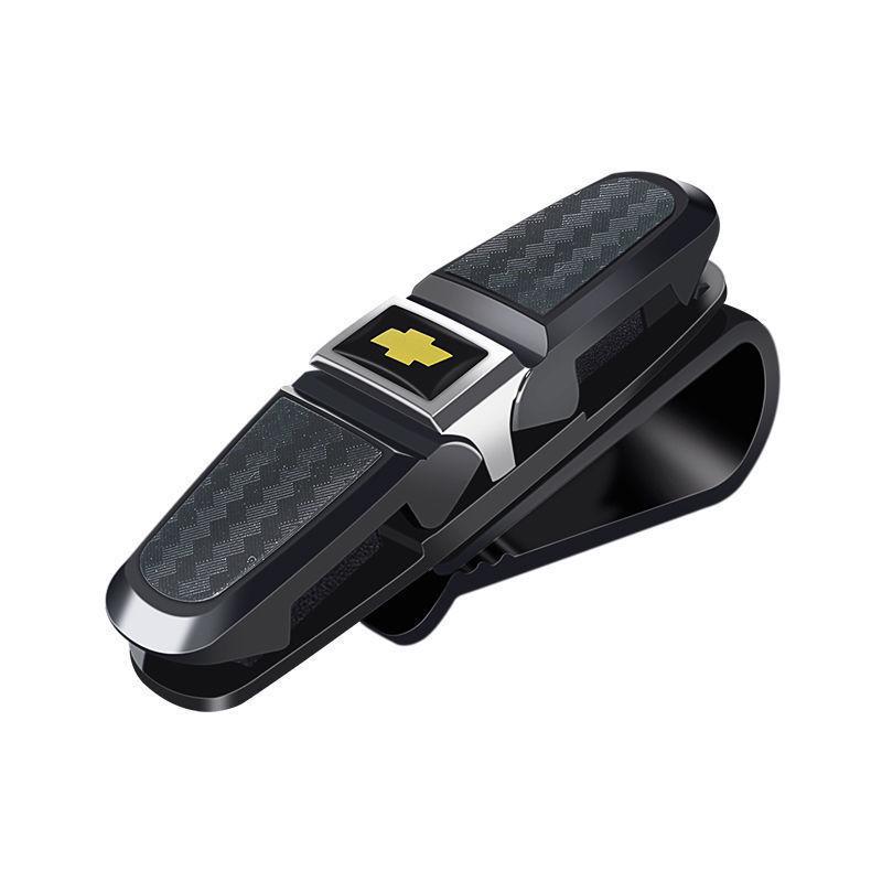 Multi-Functional Car Sunglasses Holder & Sun Visor Clip