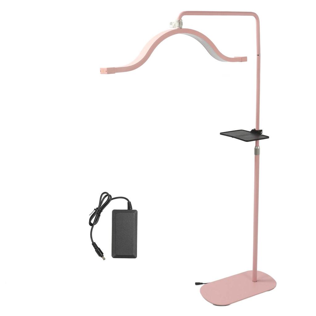 29 Inch 45W Beauty Half Moon Lamp Half Moon Beauty Fill Light with Bracket Mobile Phone Clip 3200K