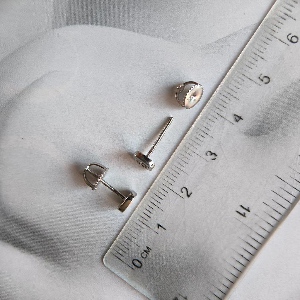Silver Earrings with Cubic Zirkonia (2191667)