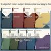 Thickened Loose-Leaf 5-Subject Notebooks for Students: Removable Pages & Error Correction Section