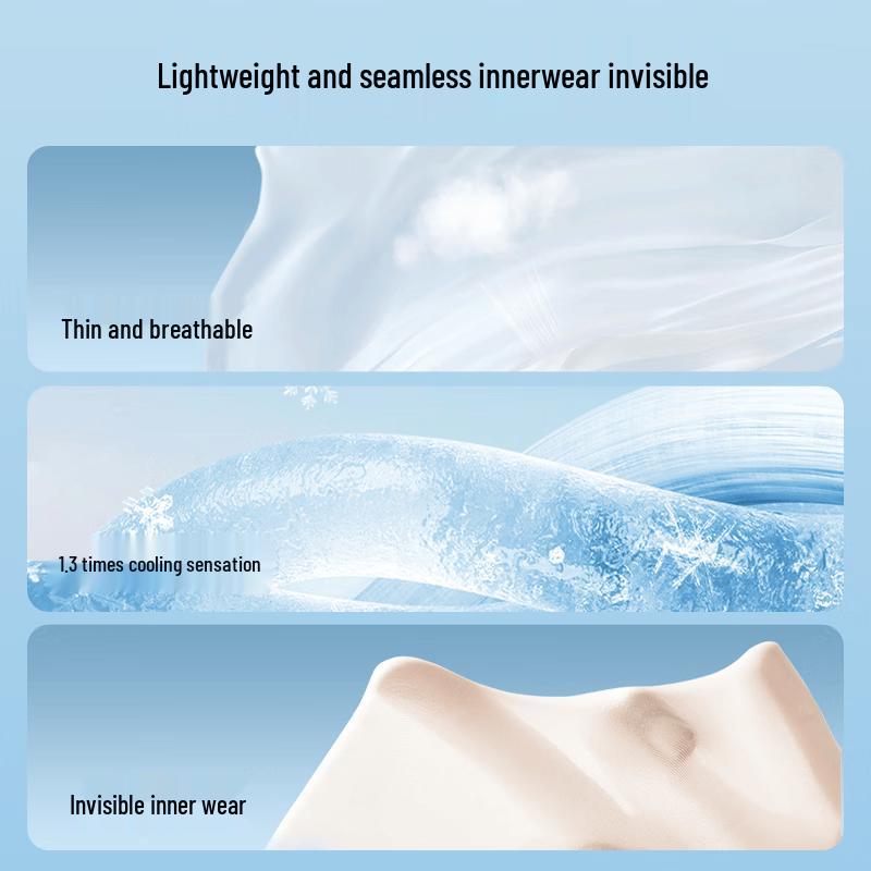 SIINSIIN Ice Skin High-Waist Tummy Control Shaping Shorts