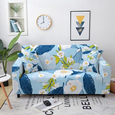 Oturma Odası İçin Elastik Kanepe Örtüsü Her Şey Dahil Kanepe Slipcover Çiçek Baskılı Kanepe Örtüsü Ev Otel Dekorasyonu