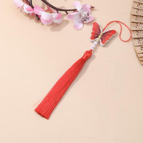 Qingxin Palace Bell Tassel Pendant Hanfu Waist with Yunmeng Jiang Pendant Palace Bell Ancient Style Accessories Fan Pendant Hanging Ear