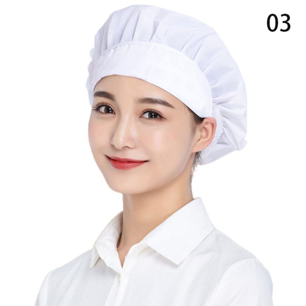 

Рабочая одежда Шапка шеф-повара Сетчатая гигиеническая кепка для приготовления пищи Аксессуары для повара Рабочая шляпа Общественное питание 3