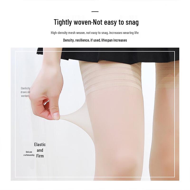 Ciorapi lungi până la coapsă foarte subțiri pentru femei Langshen