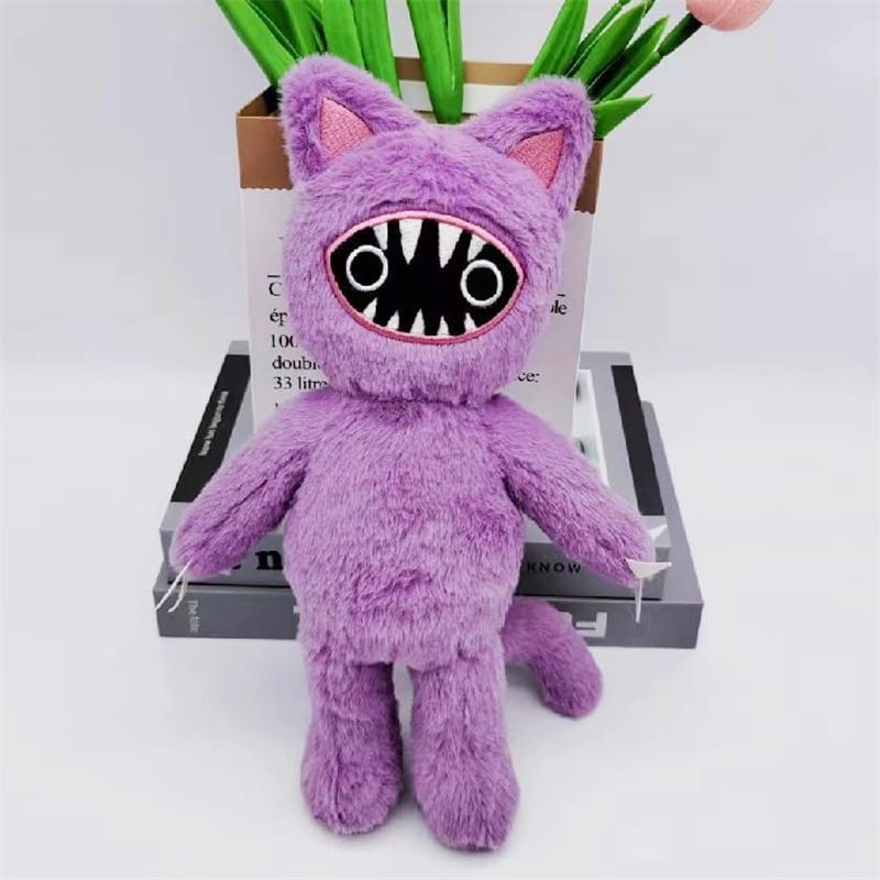 Joyville Plush Toy Horror Game Wooly Bully Bouncy Dino Kitty Bully Girl Evil Monster Stuffed Animal Soft Doll Fans Birthday Gift