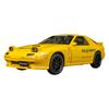 Simulation RX-7 Alloy Car Model Ornaments Acousto-optic Four-door Steering Shock-absorbing Toy Car