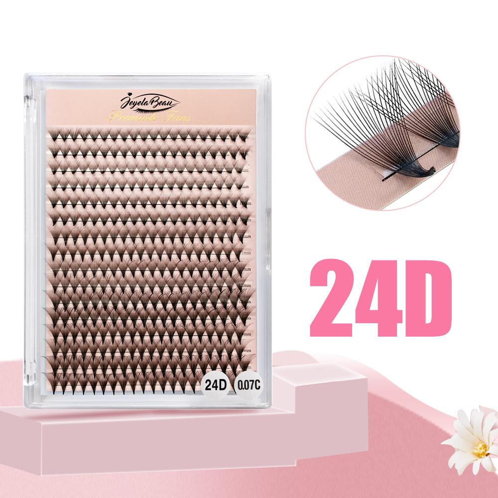 Pointy Stem 320 Fans Premade Volume Fans 4D 5D 6D 8D 10D 12D 14D 16D 20D 24D  Russian Individual Lashes Extension Faux Mink