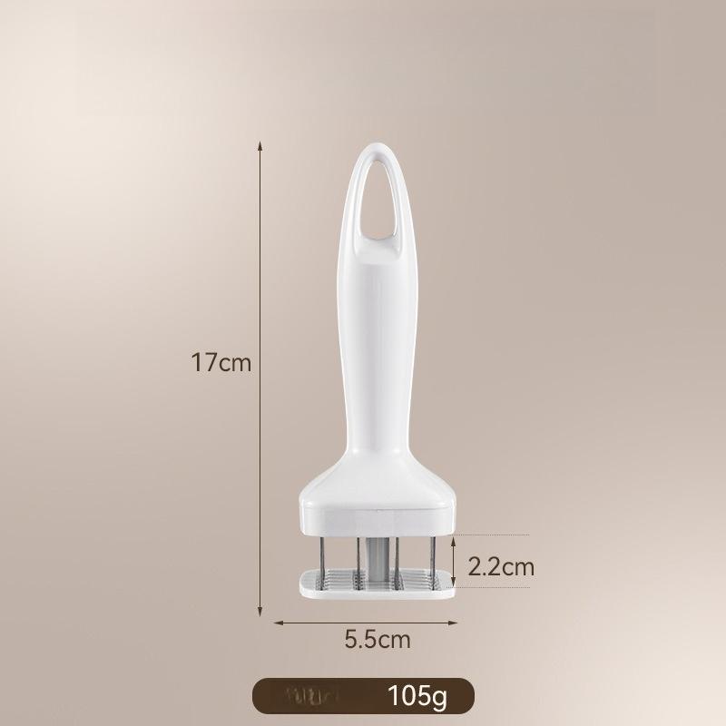 Stainless Steel Automatic Rebound Meat Hammer, Beef, Chicken, Punching Tool 1pcs белый