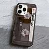 Personalized Cassette Tape Case For Iphone 15 16 Pro Max 11 12 13 14 Pro Max 7 8 Plus 13 XS XR Soft Clear Phone Case Funda