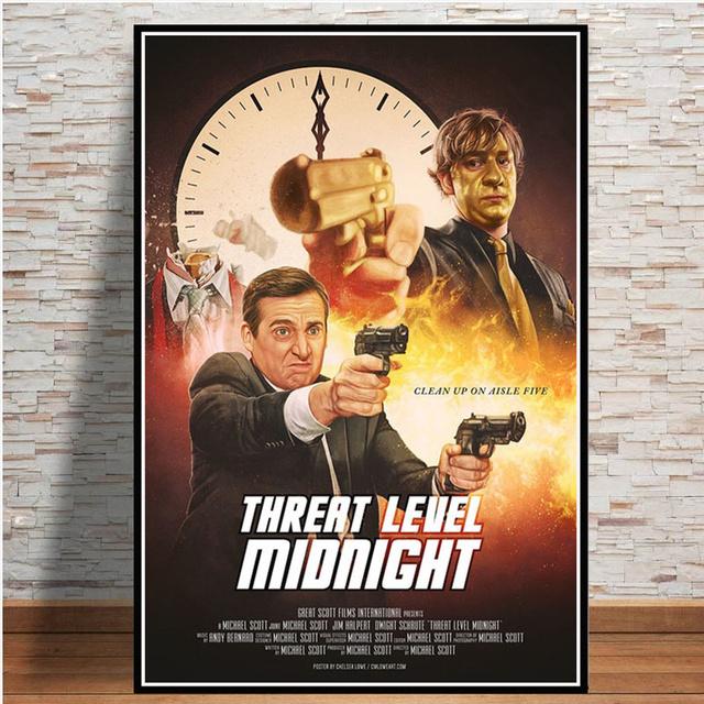 

Уровень угрозы Полночь ТВ-сериал Холст Картина Плакаты и принты Настенная картина Абстрактная декоративная картина для домашнего декора Plakat 21cm×30cm NoFrame