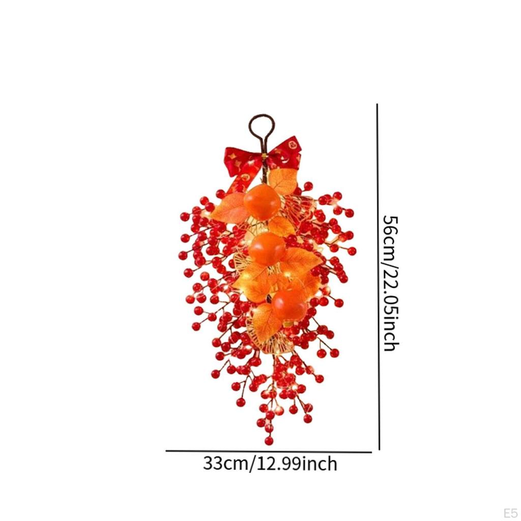 Chinesischer Jahreskranz Girlande Frühlingsfest Türschmuck für Wand