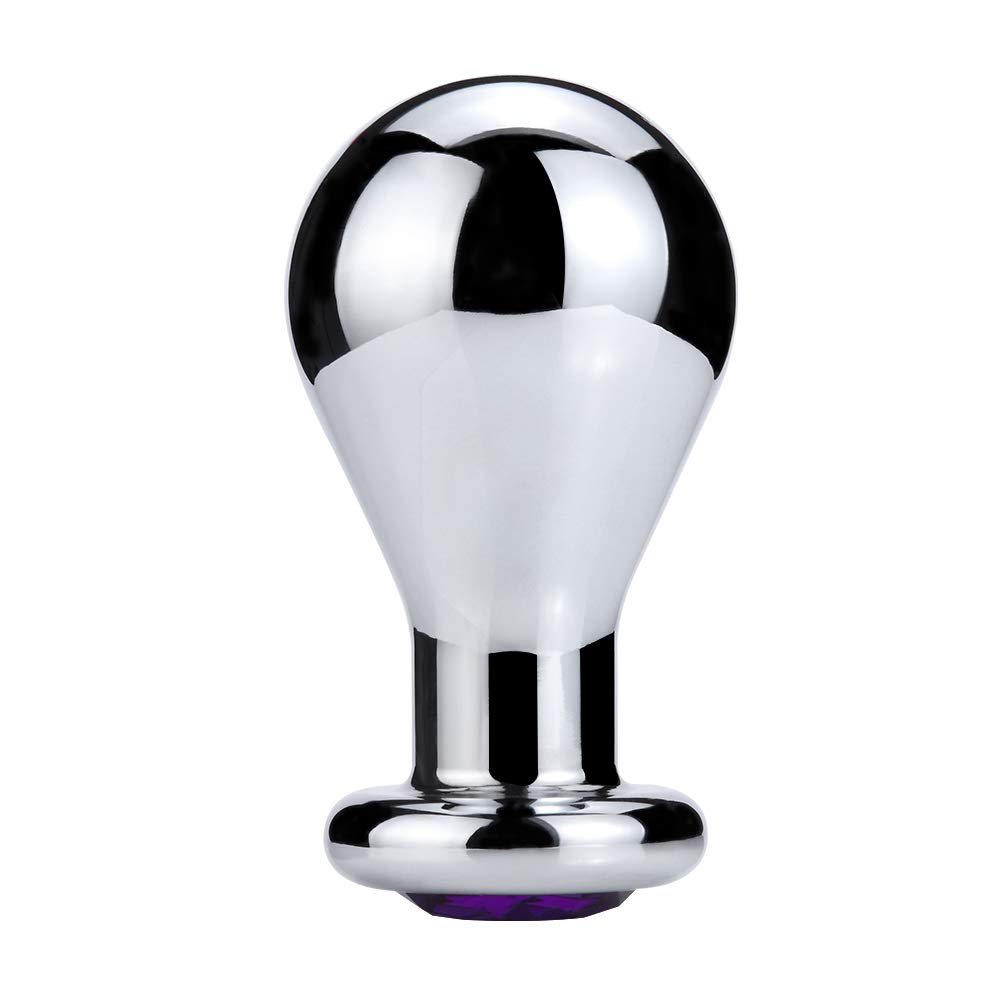 Anal Plug Balloon Metal Random Color L 62mmx113mm TaRiss's