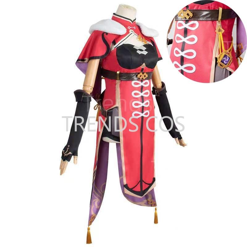 Beidou Cosplay Costume Uncrowned Lord Of The Ocean Bei Dou Dress Beidou Outfits For Anime Cosplay