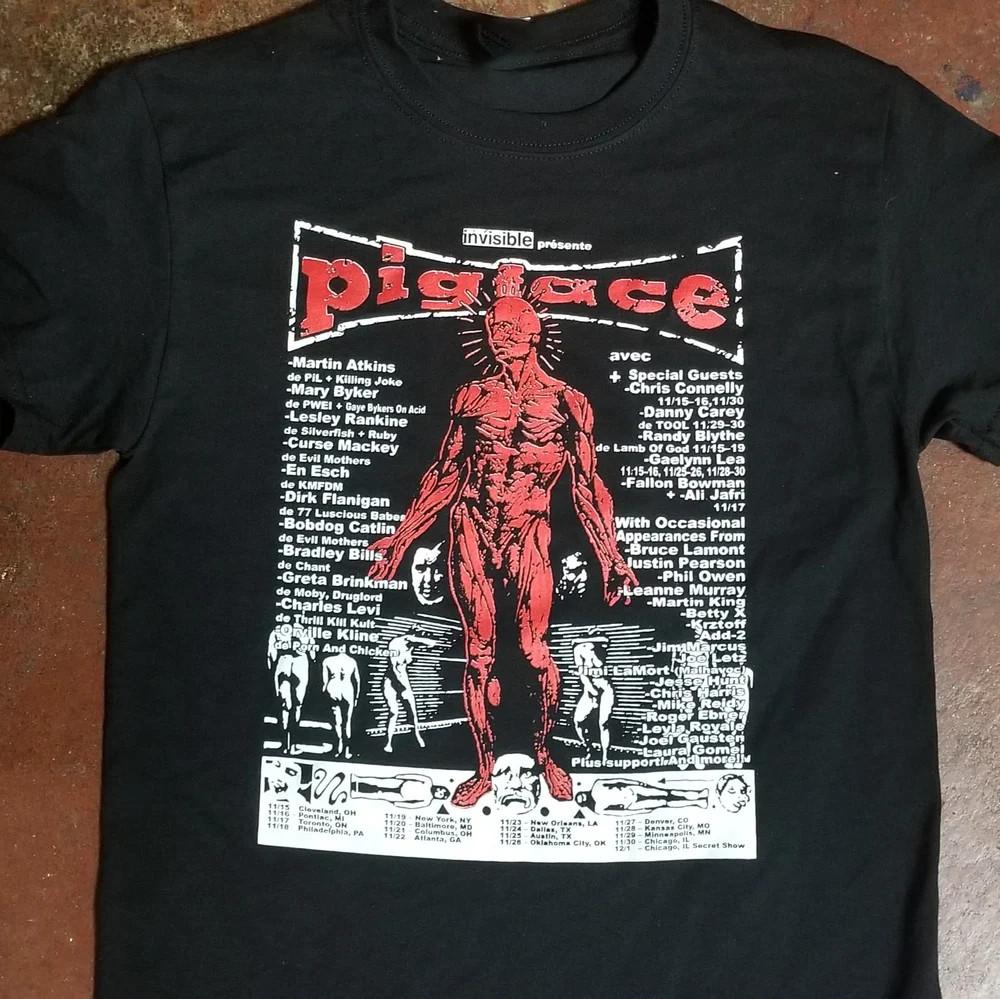 

Pigface 2019 tour Shirt Short Sleeve Adult Size S to 5XL Unisex T-Shirt XL