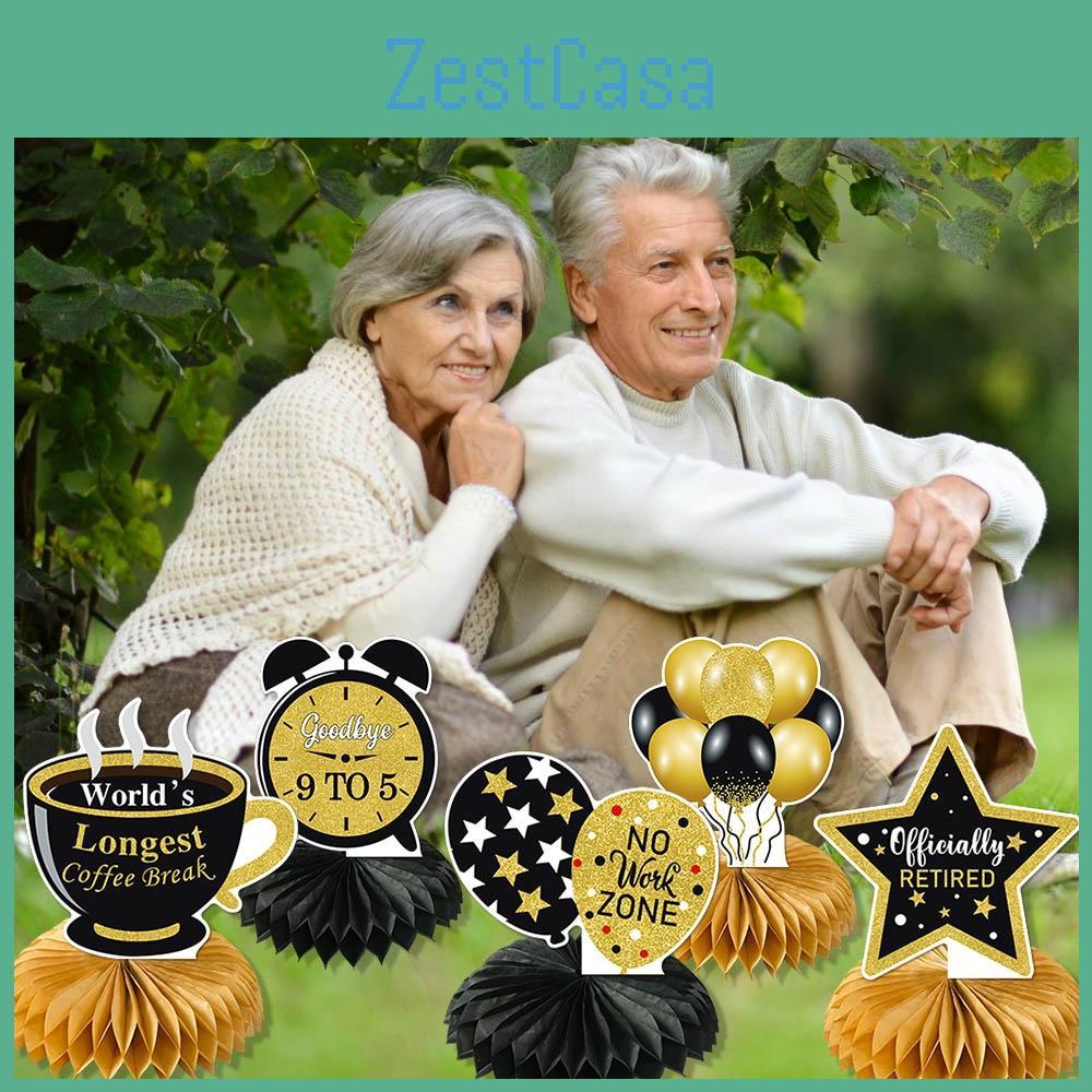 Retired Paper Themed Honeycomb Shape Party Event Desktop Decoration Ornaments