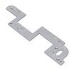 Woodworking Slotting Router Template High Accuracy Aluminum Alloy Cabinet Door Non Handle Slot Moldi