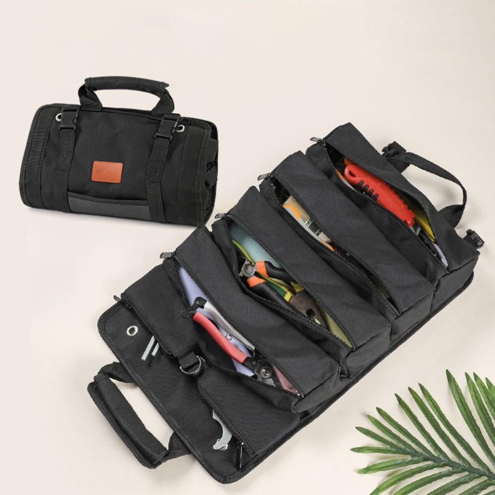 

Classification Tool Storage Bag Oxford Cloth Electrotechnical Toolkit Carpenter чёрный
