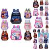New Cartoon Kindergarten Backpack Waterproof And Durable Large Capacity Suitable For 3-8 Year Old Children Nylon Material 14-inch Size 20-35l Capacity
