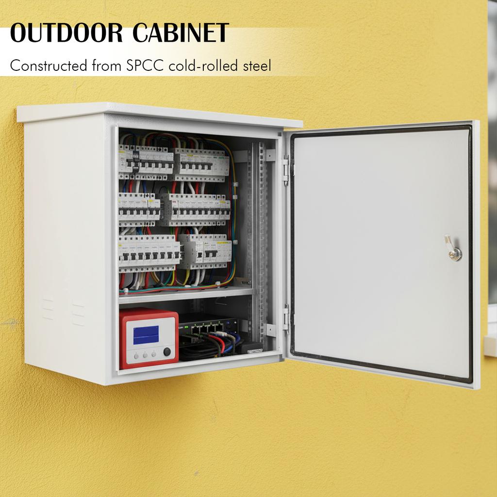 Electrical Junction Box Dustproof Metal Electrical Enclosure Box IP55 Waterproof for Electrical Services and Battery Accessories