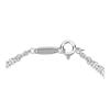 Tiffany & Co.. Doppelkettiges Schleifenarmband Glückssilberarmband Damenarmband 30036298