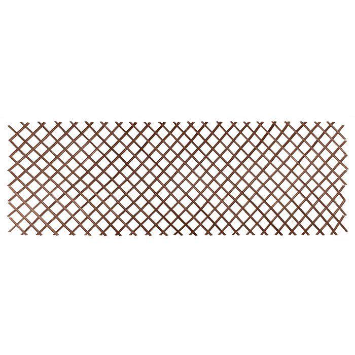 Treillis extensible - NATURE - En osier FSC naturel - 60 x 180 cm