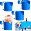 4Pack Pool Cup Holders Poolside Cup Holder For Above Strong Phone Cup Holder Beer Beverage Grou O5Y5