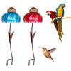 Bird Feeder Garden Decoration for Bird Watching Bird Lovers Hummingbird Outdoors Feeder Coneflower Shape