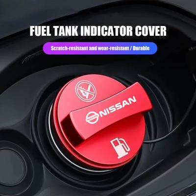 AQG2 Car Fuel Tank Cap Cover Frosted Aluminum Alloy Lid Auto Accessories For Nismo Juke Note Versa Almera X-Trail Xterra Qashq