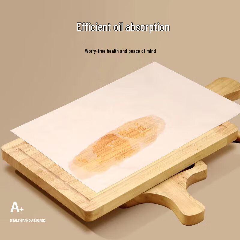 JingQingFu Disposable White Rectangular Baking Paper