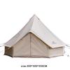 Quick-Setup Mountain Guest Mongolian Yurt Tent - Large Double-Layer Cotton, Rainproof & Sun-Protected for Outdoor Camping