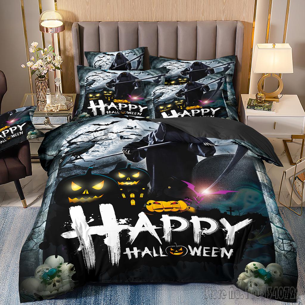 Anime Halloween Easter 3D Printed Bedding Set Baby Duvet Cover Sets Bedclothes Twin Single King Kids Adult Gift