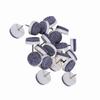 20x Furniture Table Chair Leg Floor Felt Pad Skid Glide Slide   Nail Protector Brown 24mm