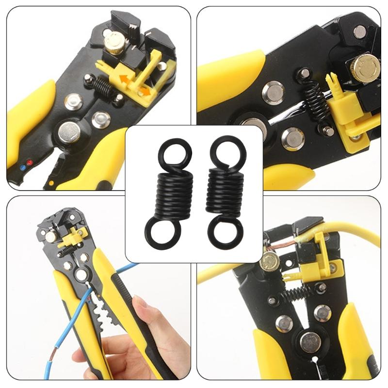 Pack Of 2 Automatic Wire Stripper Springs For Automatic Wire Stripping Tool Electricians And DIYers Improve Efficiency
