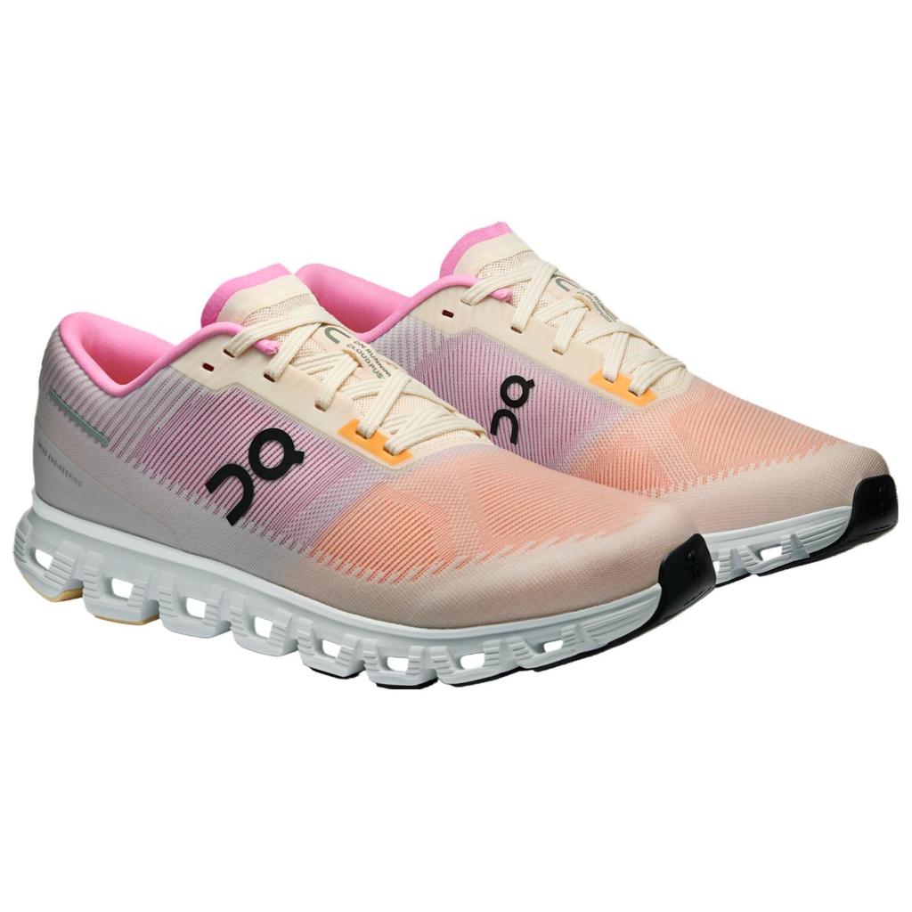 On Cloud 6 Slip Resistant Abrasion Resistant Low top Casual Running Shoes Men's Pink Orange 3MF10052998