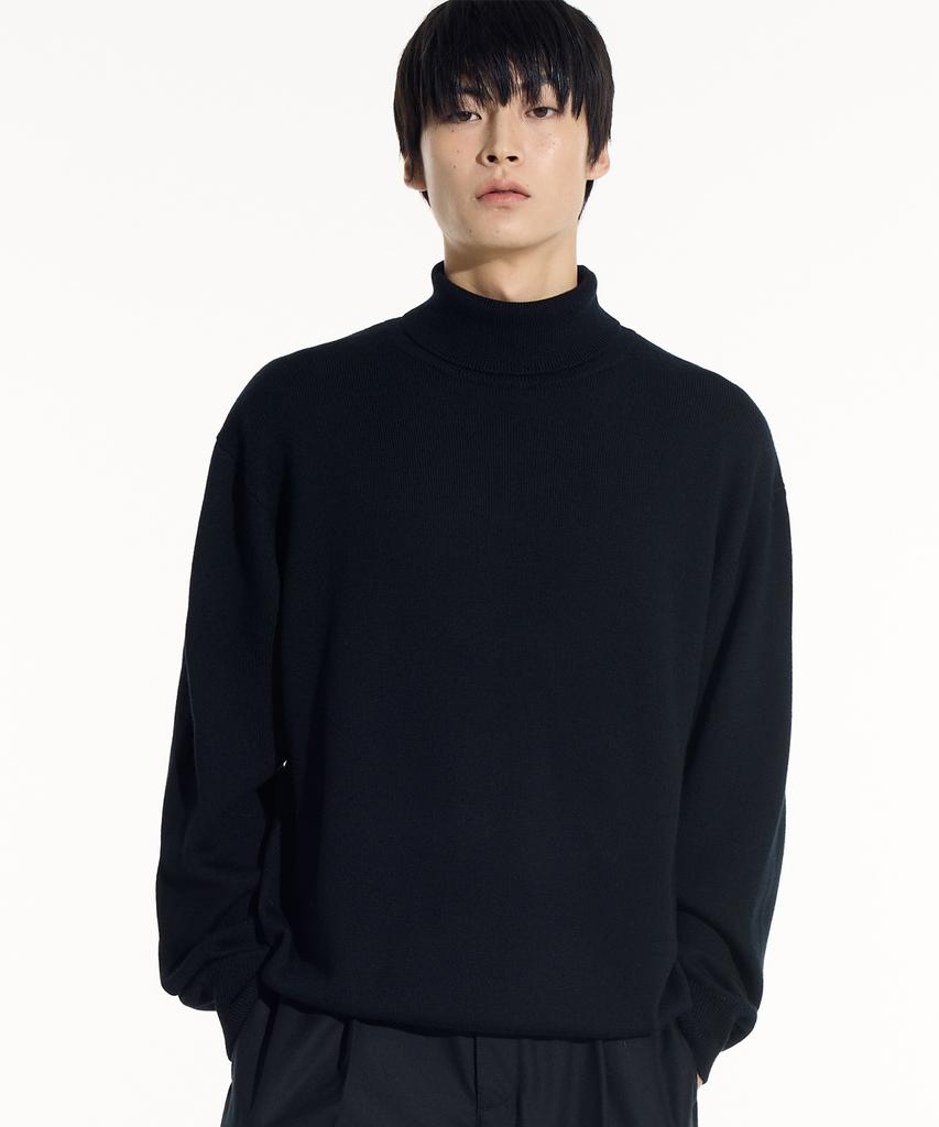 SIECLE Essential Turtleneck Knit (Black)