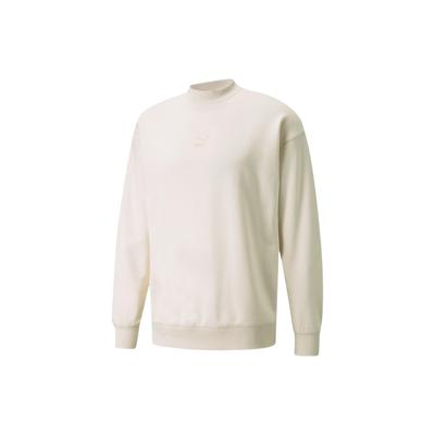 Casual Print Half-Zip Long Sleeve Sweatshirt Men Tops White 533102-99