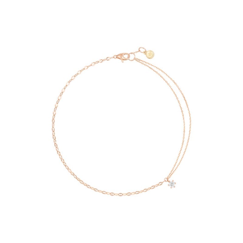 

J.ESTINA J e te 14K anklet(JJJTAQ1BS058R4230) single type
