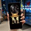 Shockproof Soft Phone Case For ZTE Blade A75 5G/ Nubia Focus 5G Bright Color and Attractive Crown Letter Pattern Casing