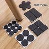Self Adhesive Furniture Pads, Cuttable Non-Slip Floor Protectors, Scratch Resistant Chair & Table Leg Covers for Hardwood Floors