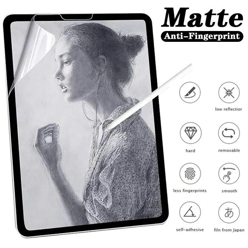 Wie Papierfilm Displayschutz für iPad 10. Gen Air 5 4 10.9 Mini 6 Ipad 10.2 9. 8. 7. Pro 11 12.9 2026 Mattfolie Schreiber