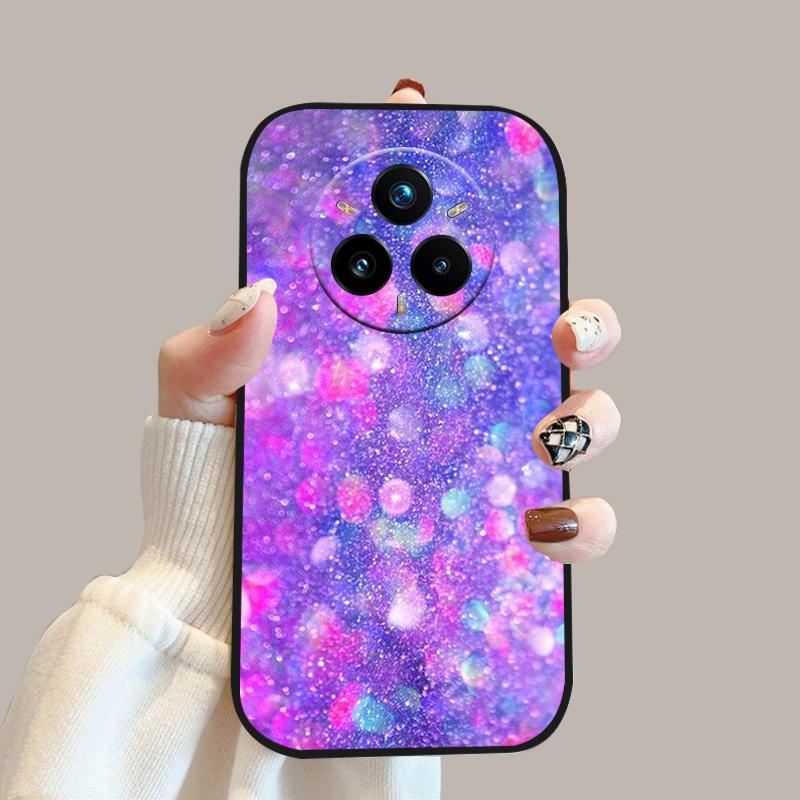 Módní barevný potisk pro pouzdro Realme 14 Pro+ 14 Pro Plus 5G Silikonové TPU Měkký kryt telefonu pro Realme 14 Pro Nárazník Fundas Taška